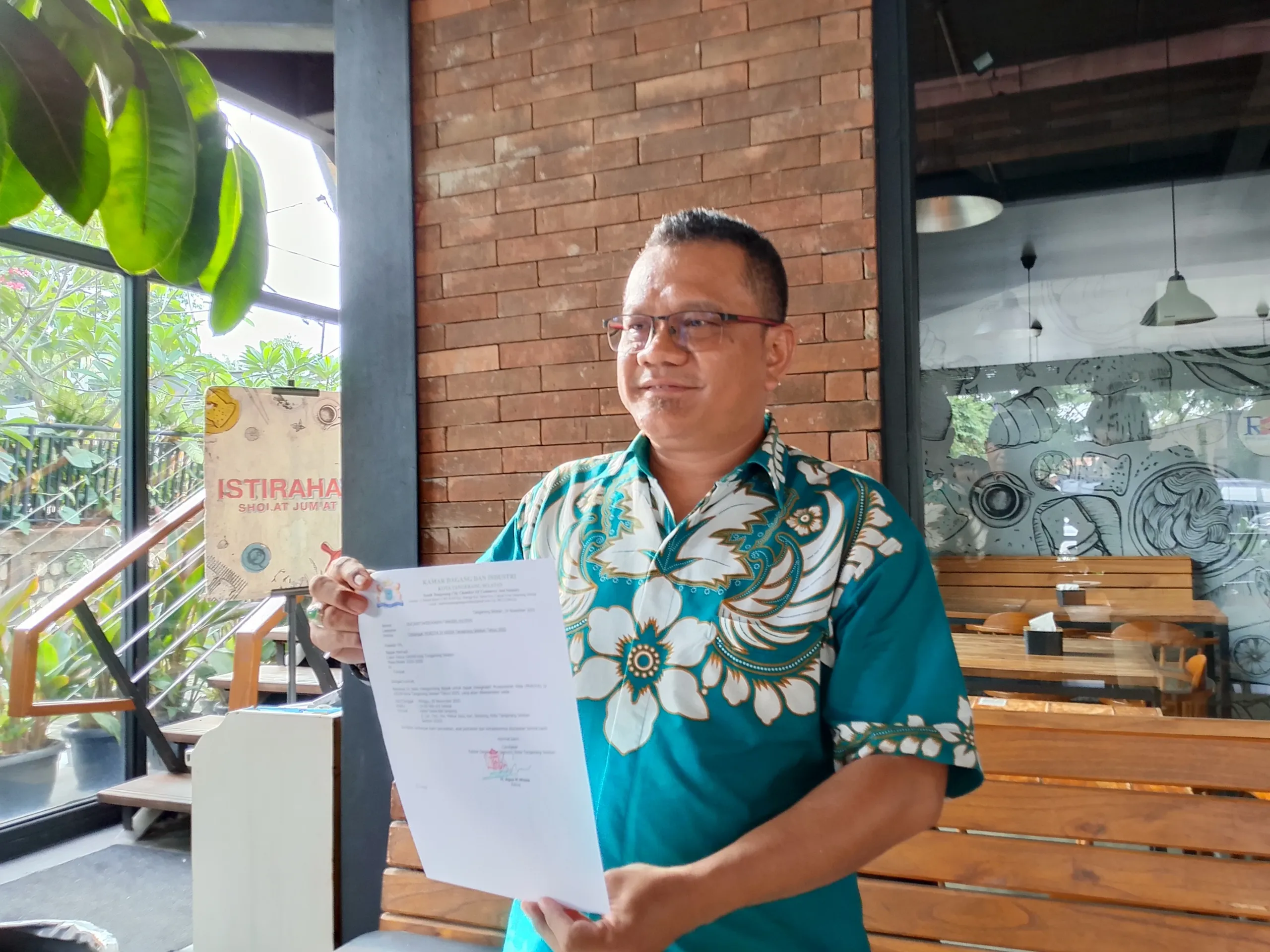 Terima Undangan, Marhadi Harap Mukota Kadin Tangsel Kondusif untuk Jaga Iklim Investasi 