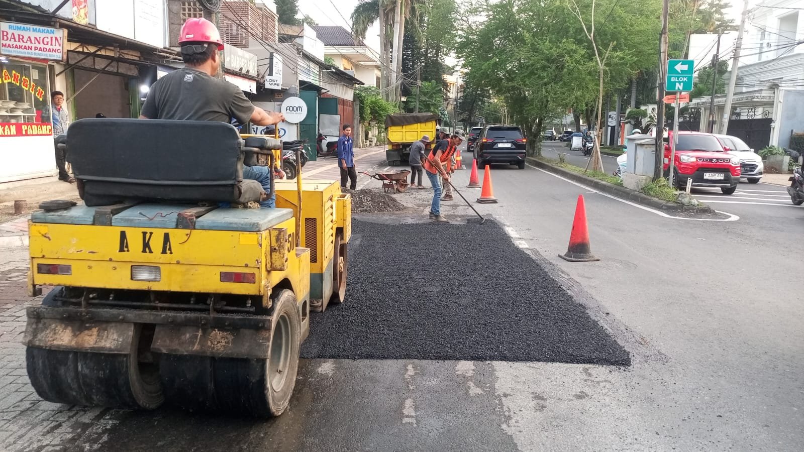 Cuaca Membaik, Pemkot Tangsel Bersiap Perbaiki Jalan Rusak Pascahujan