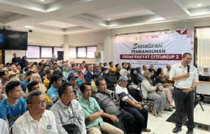 Perumda Pasar Tohaga Kabupaten Bogor memastikan para pedagang Pasar Citeureup tetap bisa berjualan selama proses pembangunan pasar