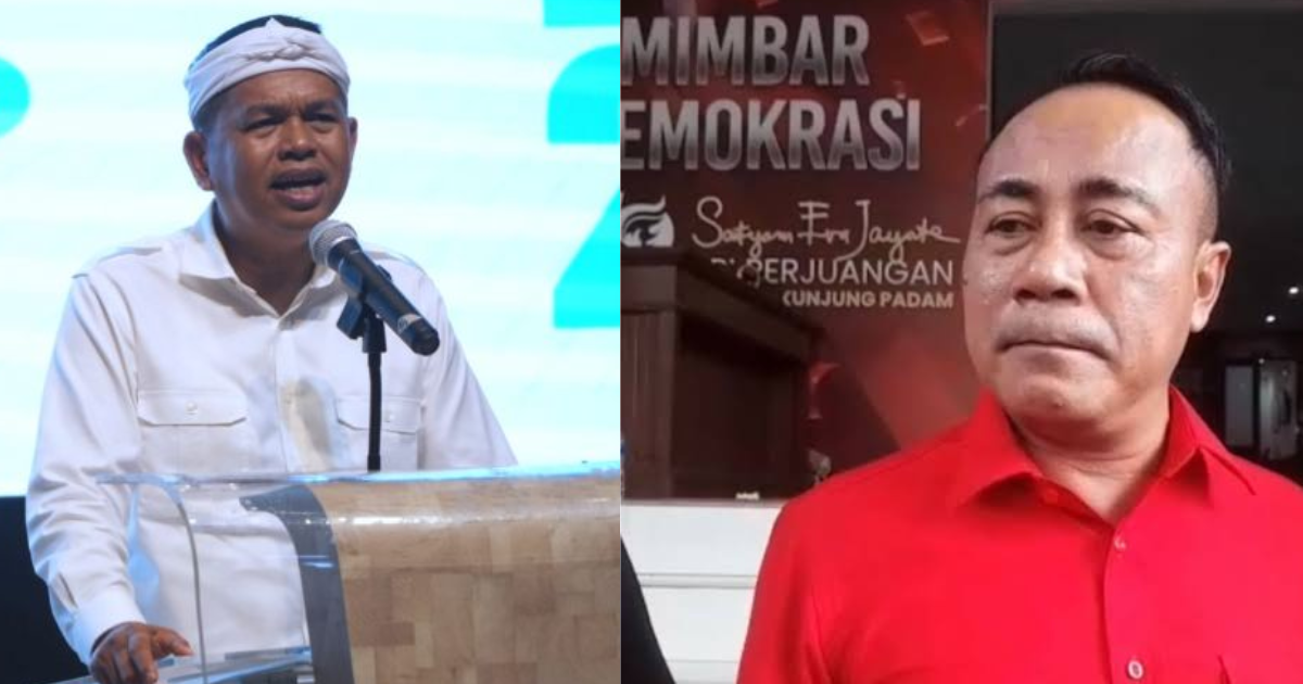 Kolase foto Gubernur Jabar, Dedi Mulyadi (kiri) dan Wagub Kalbar (kanan). (Dok: Ist)