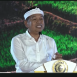 Foto Gubernur Jabar Dedi Mulyadi saat memberikan sambutan dalam agenda Musrenbang Jabar 2027 di Bale Gede, Gedung Pakuan, Bandung, Rabu (15/4). (Tangkapan Layar YouTube Bapeda Jabar)