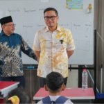 Foto: Wakil Wali Kota Tangerang Selatan Pilar Saga Ichsan saat berkunjung ke SD Negeri Babakan 01, Kecamatan Setu, Kamis (4/6/2026).