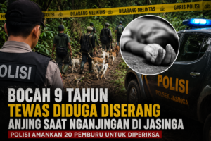 Polisi Amankan 20 Pemburu Usai Bocah Tewas Diduga Diserang Anjing Saat Nganjingan di Jasinga