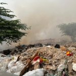 Kebakaran Lahan Kosong di Pisangan, Tumpukan Material Bekas Bikin Api Sulit Dipadamkan