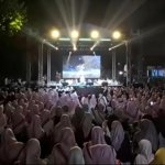 Tabligh Akbar dan Parade Musik Islami Meriahkan Maulid Nabi di Benda Baru