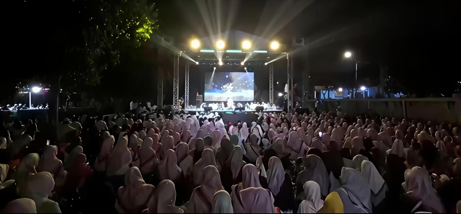 Tabligh Akbar dan Parade Musik Islami Meriahkan Maulid Nabi di Benda Baru