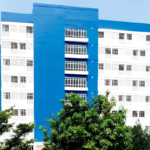 Foto Gedung Asrama PKN STAN yang sudah penuhi standar Gedung Bangunan Hijau (GBH). DOK: PKN STAN