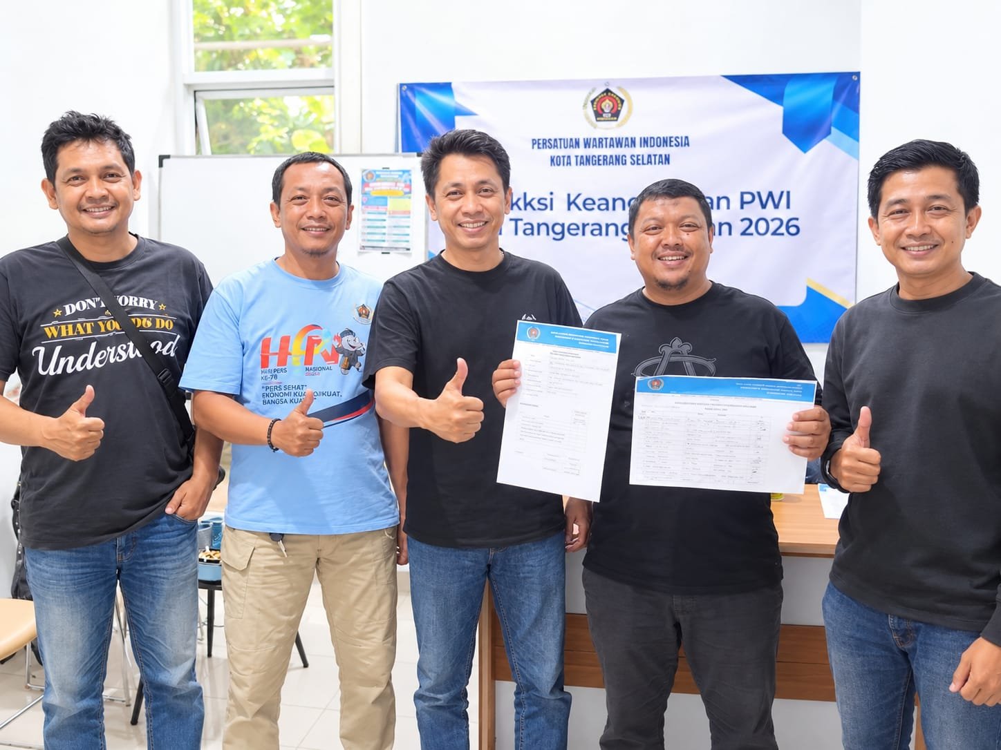 Verifikasi Anggota PWI Tangsel Ditutup, Konferensi Dijadwalkan 5 Desember