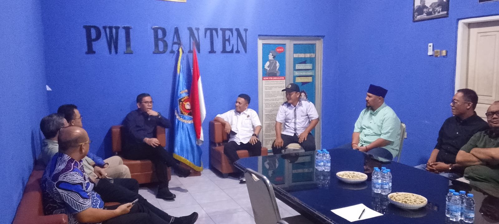 BPN Banten Sambangi PWI, Dorong Kolaborasi Edukasi Layanan Pertanahan
