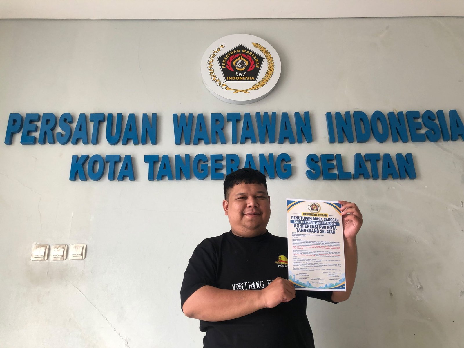 PWI Pusat Terbitkan DPS Konfercab Tangsel, 38 Anggota Tercatat Punya Hak Pilih